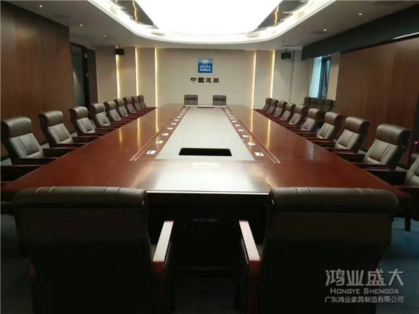 南京中建大厦第二期办公家具配套项目大聚会室桌椅配套